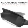 Adjustable Rear View Side Mirror Turn Signal with LED Indicator Motorcycle Side Rearview Mirror