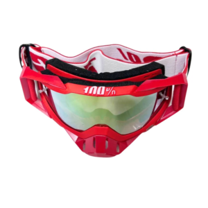 100% Goggles With Nose ( Red )