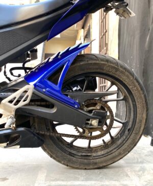 7ea8e5e9-131d-4c2e-b0dd-c296e191327f Shark Rear Fender For r15 v4/M/V3/MT15 ( BLUE )