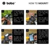 BOBO BM4 Motorcycle Mobile Mount