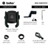 BOBO BM14 Quick Release Enhanced Motorcycle Mobile Mount