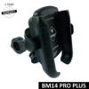 BOBO BM14 PRO PLUS Quick Release with PRO PLUS Vibration Damper Enhanced Motorcycle Mobile Mount