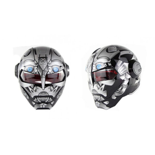 Cyborg Invasion DOT Flip Up Helmets