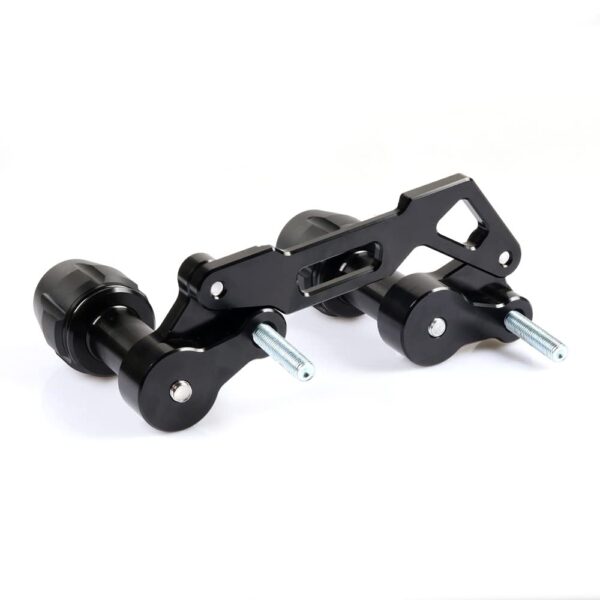 aerox 155 motorcycle exhaust protector slider (black)