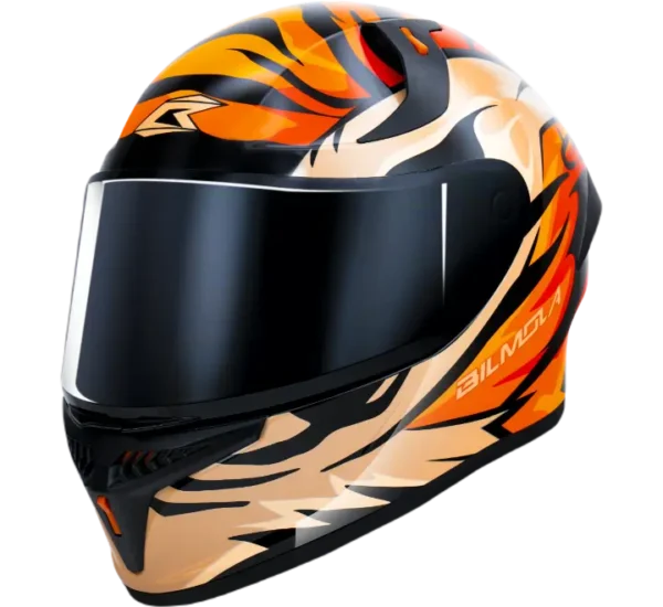 bilmola rapid tiger graphics helmet (offer)