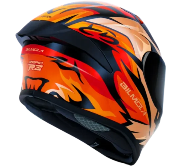 bilmola rapid tiger graphics helmet (offer)