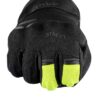 korda street 2.0 riding gloves (neon yellow, neon red and black)