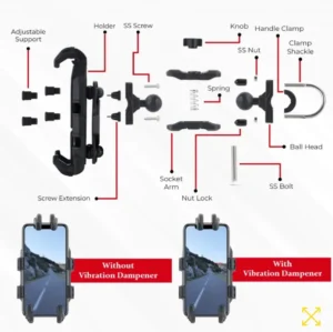 ZANA MOBILE HOLDER WITH TOUCH CHARGER