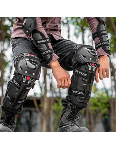 kit-de-rodilleras-y-coderas-scoyco-k11 scoyco knee and elbow guard K11