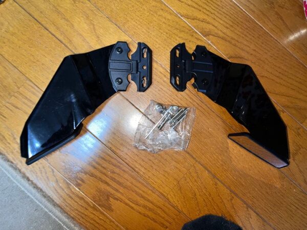 universal aerodynamic motorcycle side mirror